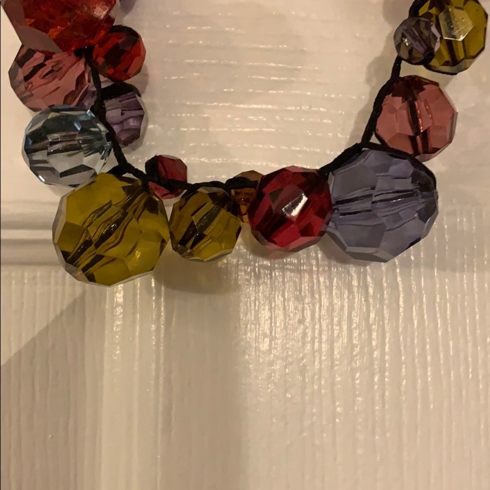 Colorful beaded necklace